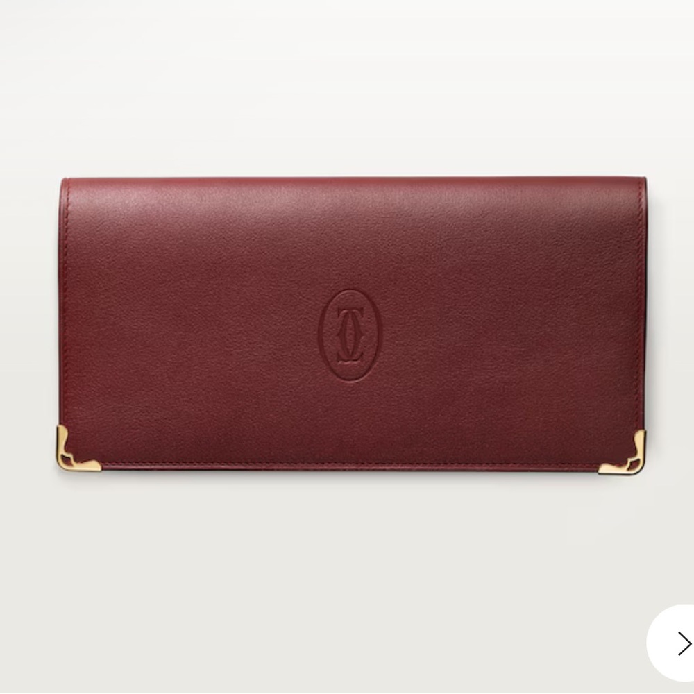 “Must de Cartier” Burgundy leather | Vintage - Picture 2 of 11